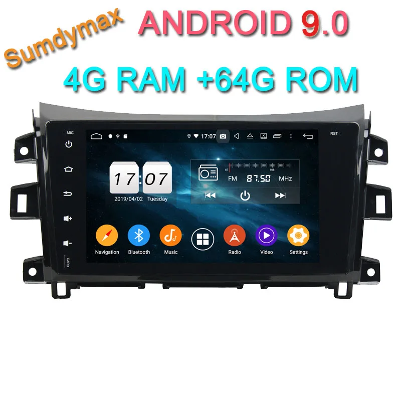 

HD 1024*600 octa core android 9.0 car audio player for nissan Navara Frontier NP300 2014-2017 gps navigation autoradio head unit