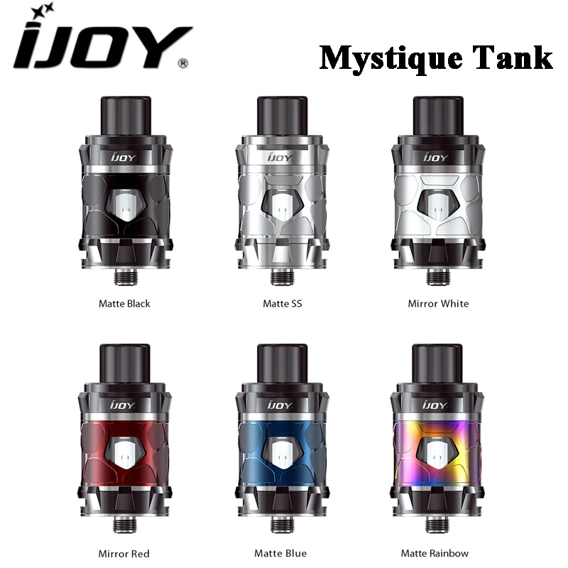 Оригинальный IJOY Mystique Subohm бак емкость 3 5 мл с сетчатыми катушками и герметичным