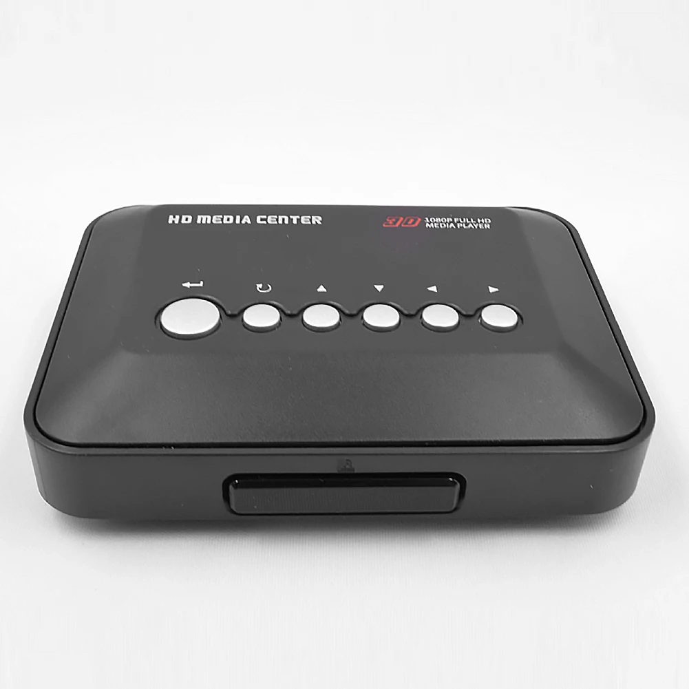 

HD Media Player Supports Multiple Languages 1080P HD Player MKV HD Player Media Player 110x80x20mm