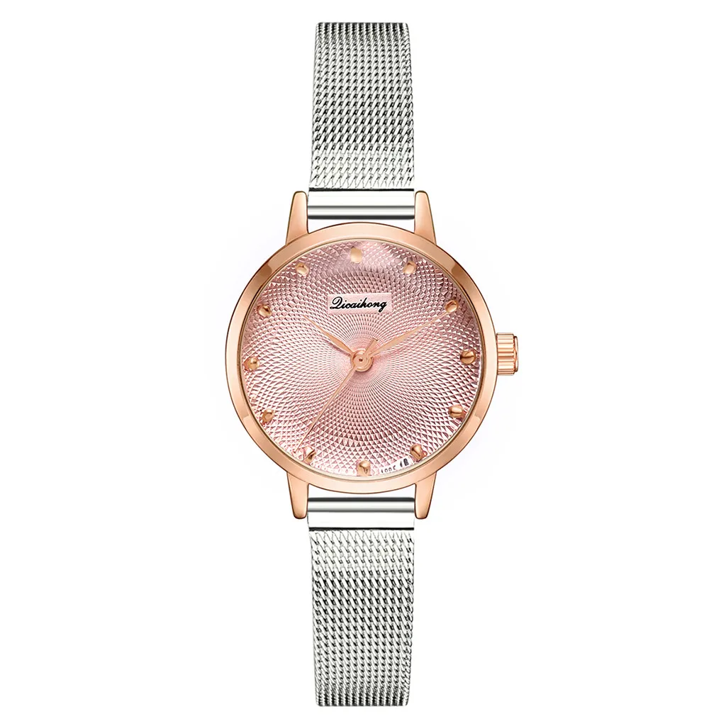 

Vansvar Brand Rhinestone Small Dial Bracelet Watch Quartz Wrist Watch Relogio Masculino Gift Clock Fashion Casual Women's Watch