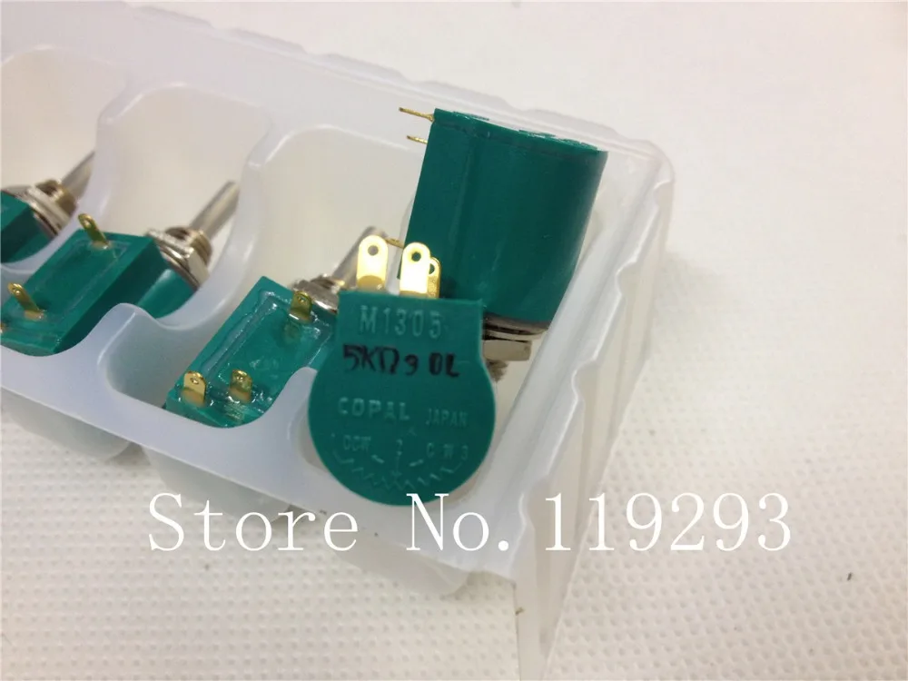 

[BELLA]Japan Science Po COPAL M1305 5K 1K 2K 10K 5 multiturn potentiometer--5PCS/LOT