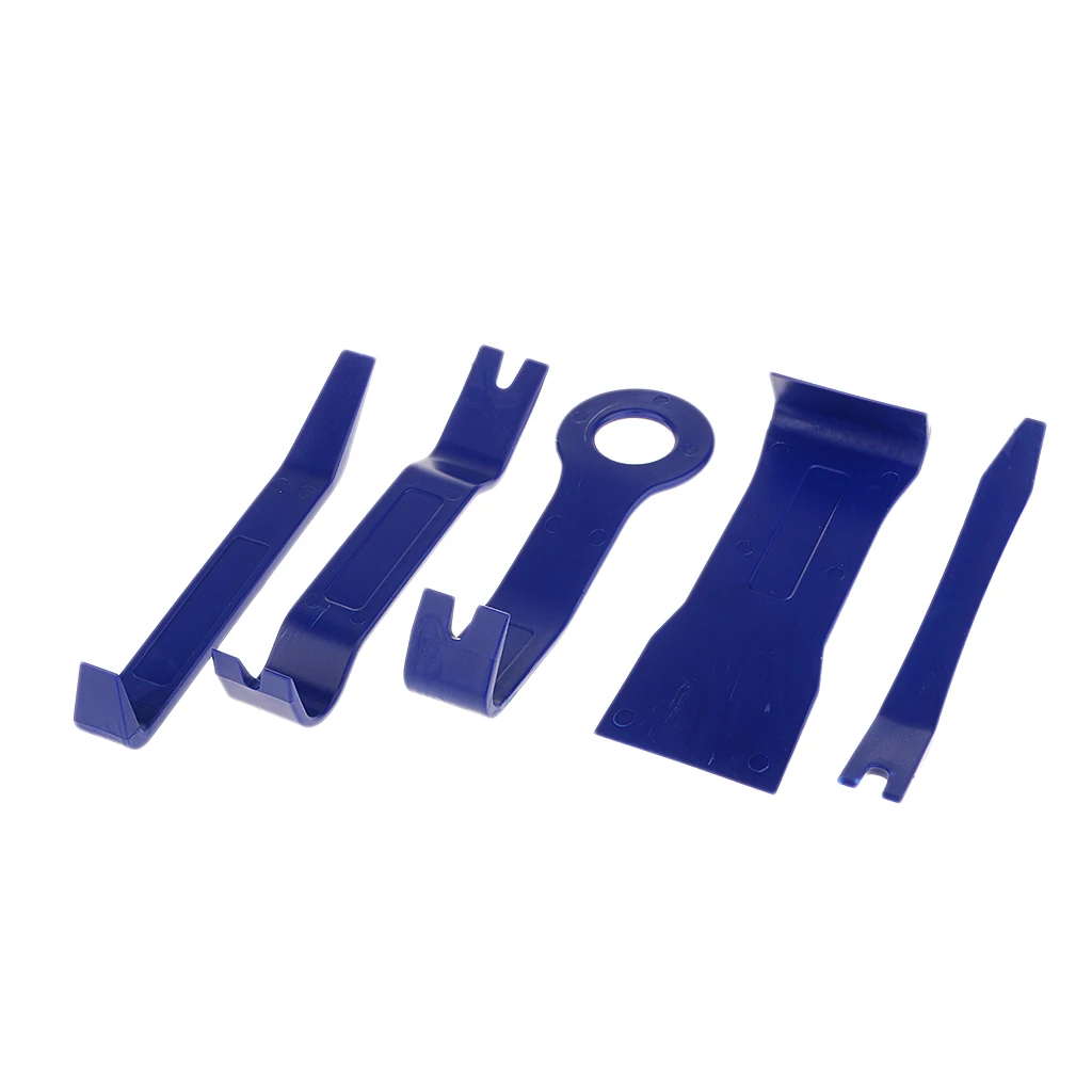 5PCS/Set Auto Radio Stereo Removal Tool Door Panel Interior Window Refit Trim Molding Upholstery Clip Retainer Pry Kit