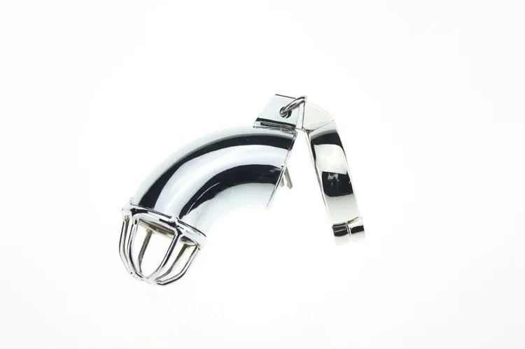 Metal male chastity device cock cage penis lock chastity belt sex toys men penis sex toys 4