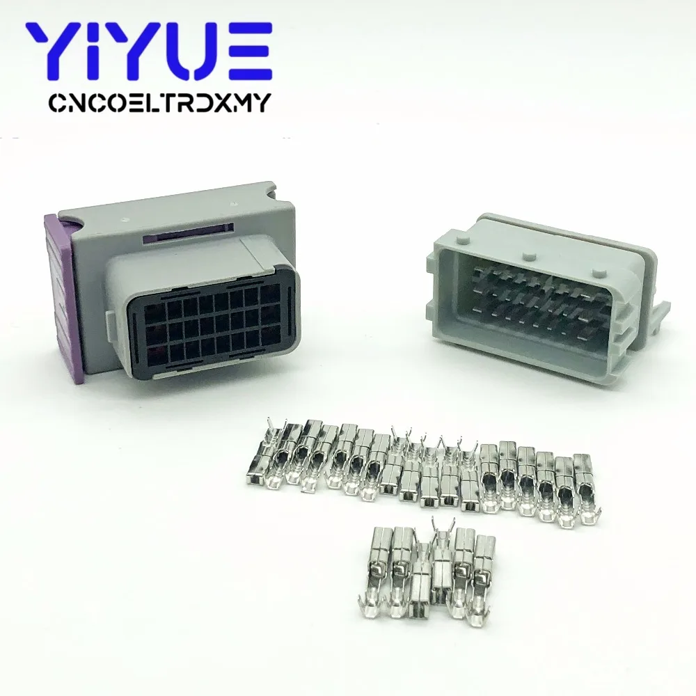 24 pin ecu automotive male and female connector 211PC249S80005 HCCPHPE24BKA90F (3)