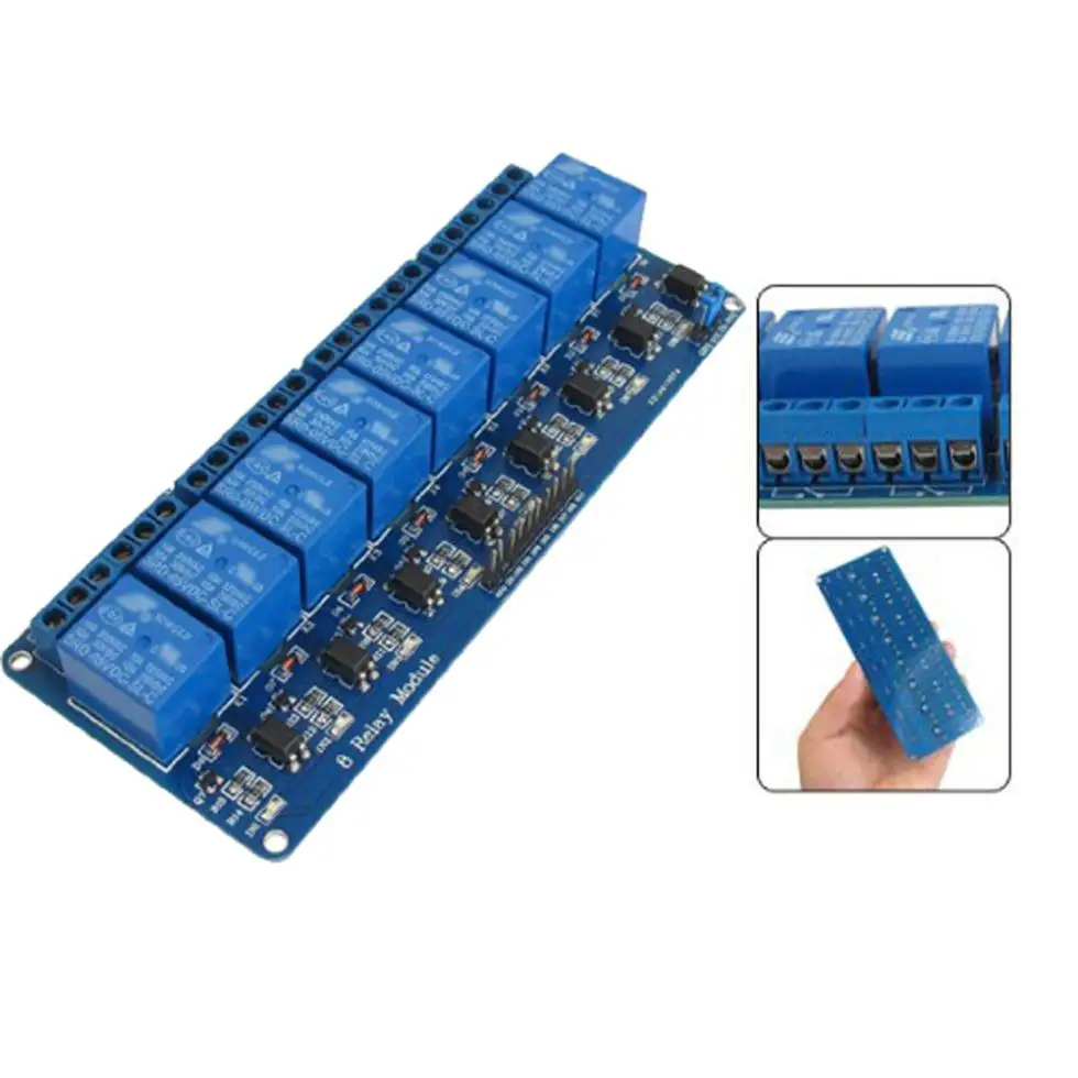

2015 Hot Hot Sale 5V Electronic Relay Module 8-Channel Shield for 51 AVR ARM Logic