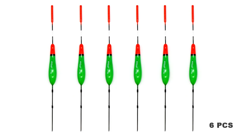 Adygil пробкового дерева рыбалка поплавок ADWF 005 245 мм размещения 0,5 г 6 шт./лот