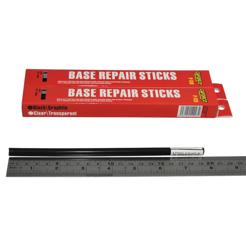 Online Neue Cnforce Ski Snowboard noridc xc Ptex Tropf Kerze Schwarz basis Reparatur aufkleber PTEX 5 stücke pro box