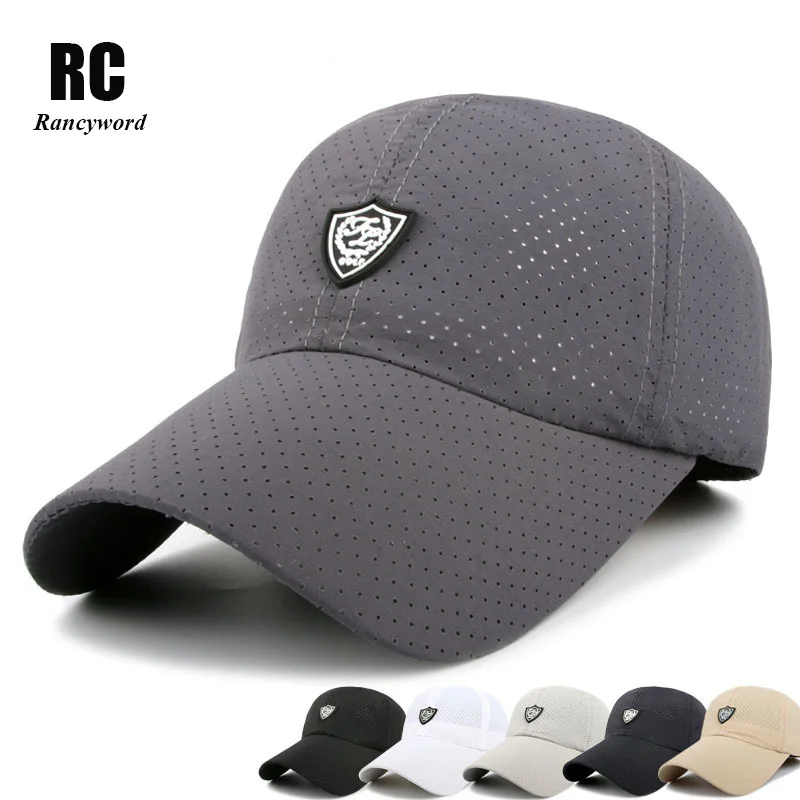 Hot Sale Summer Baseball Cap Hat For Men Fashion Breathable Mesh Caps