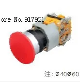 

[ZOB] LA39-B2-11Mr original APT Shanghai two workers LA39-B2-11MTR mushroom head emergency stop button --10pcs/lot