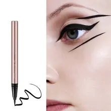 Жидкая подводка в ручке для макияжа с эффектом подкручивания и стойкий карандаш для глаз Профессиональный Водонепроницаемый легко носить косметический инструмент W2