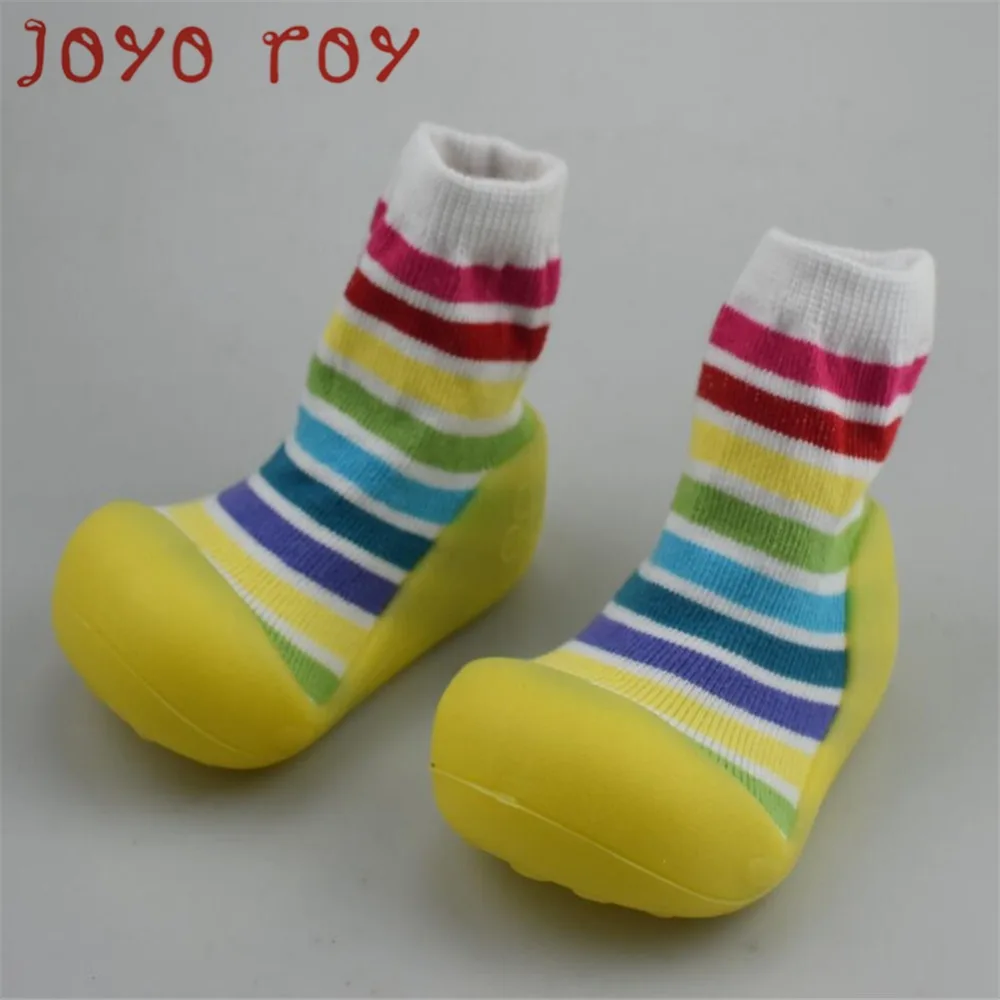 

Joyo roy Baby Shoes Socks With Rubber Soles Anti-slip Boy Girl Shoes Socks Toddler Shoes Socks GXY004