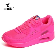 ZOCN Zapatos Mujer Высокое Качество Мода 2016 Осень Женщины Повседневная Обувь Женщина Прогулки Мода Дышащая Воздушной Подушке Обувь 35-40