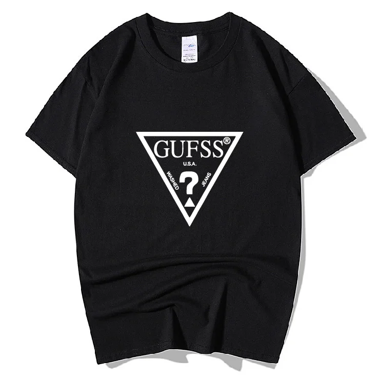 

Inverted Triangle T Shirt Men Women Short Sleeve Round Neck Summer Tops Tee Casual Streetwear Cotton Funny T-shirts Tshirt