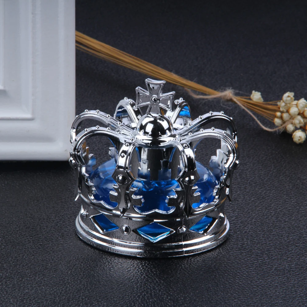 

Car Ornament Crown Shape Air Freshener Dashboard Decoration Car Perfume Diffuser Accessories With Essential Oil Fragrance Gift