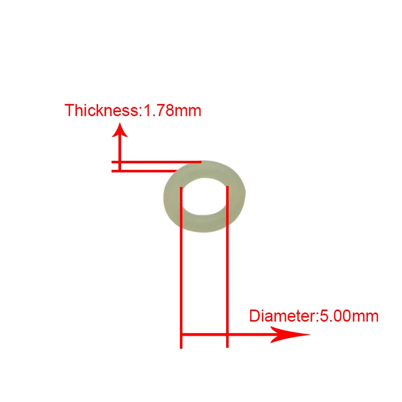 100 шт./лот уплотнительное кольцо из Полиуретана ПУ для пейнтбола маркер аксессуары - Цвет: 5X178