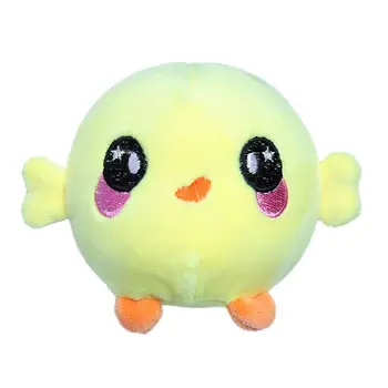 

Decompression Squeeze Toys Plush Cartoon Chick Ball Slow Rebound Stress Reliever