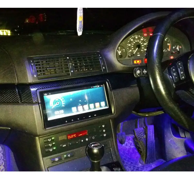 Discount Lenvio RAM 2GB+32GB 8.8"IPS Android 7.1 CAR DVD GPS Player For BMW 3 Series E46 M3 1998-2006 MG ZT 2001-2004 Rover 75 1999-2004 5