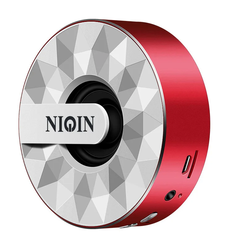 AIDU Q2 Subwoof Bluetooth Speaker Metal Mini Portable Wireless Speakers