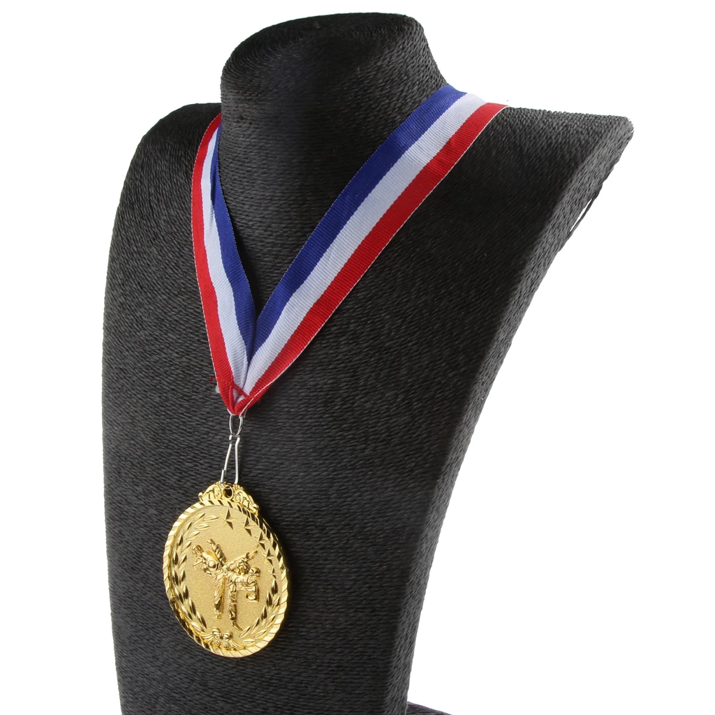 

Metal Taekwondo Gold Medal Prize Award for Winners Kids Party Game Favor