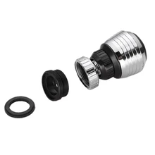 JFBL Горячая 360 Поворотный кран сопло серебро и черный