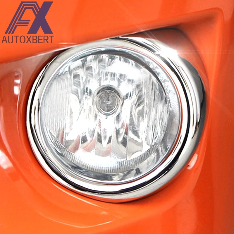 

AX Front Fog Light Foglight Lamp Chrome Cover Trim Frame Car-Styling Accessories For Subaru XV Crosstrek 2012 2013 2014 2015