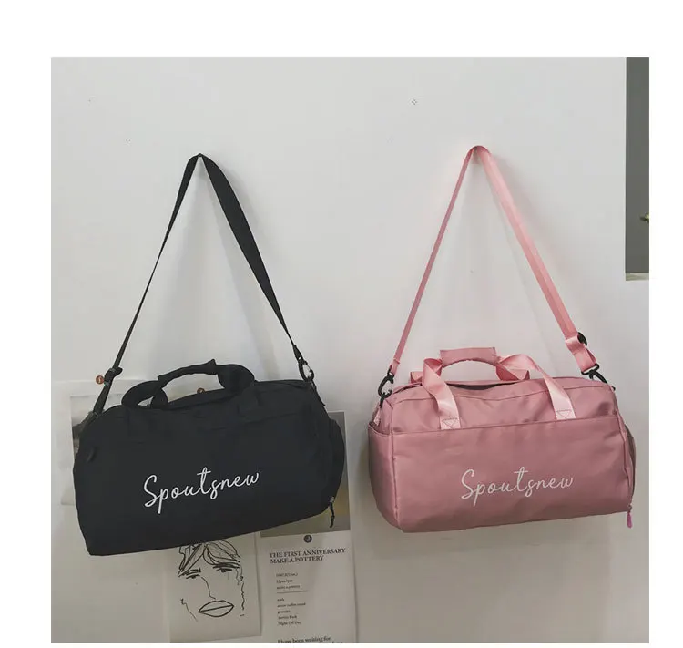 Sports Bags for Women 2019 Sportnew print waterproof sac de sport gym bag Multifunction Handbag training shoulder bag gymtas