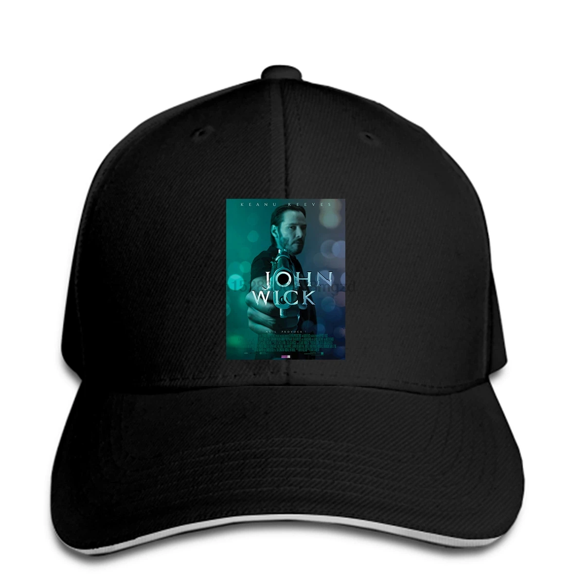

Men's John Wick Keanu Reeves Movie Hat Snapback Cap Women Hat Peaked