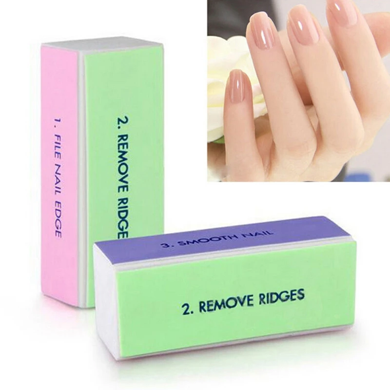 

Nail File Buffer Nail Art Buffer Files Block Sanding Files 4 Ways Buffing Nail Tools Extensions False Nails Polish