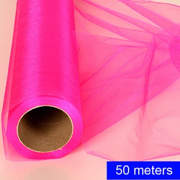 

Wedding supplies decorative gauze/Snow yarn /0.47*50M unit 12 color tulle / wedding decoration fabric / color fabrics