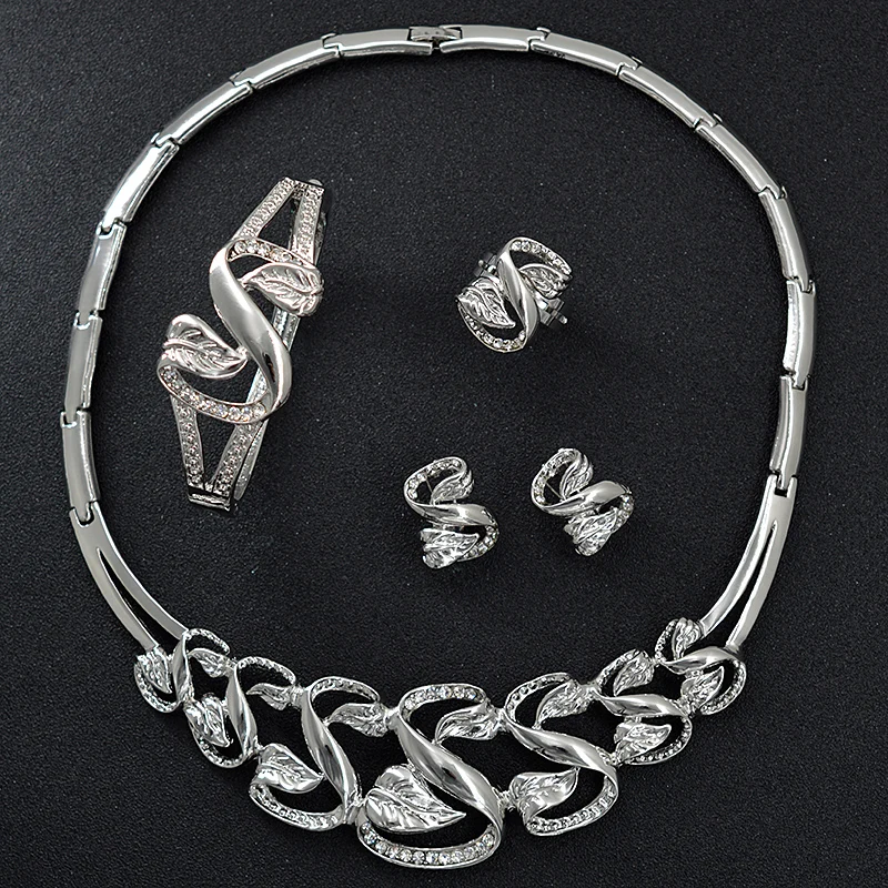 Ювелирные изделия Sunny Jewelry модные свадебные ювелирные наборы для женщин серьги