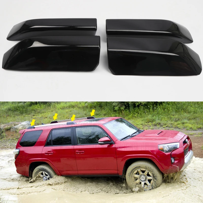 Для Toyota 4Runner N280 2010 2018 ABS пластик авто на крышу крепление стойку Защитная панель