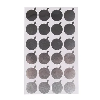 

1 Set Clear Stone Glue Pallets with Disposable Papers Stickers Makeup False Eyelashes Extension Glue Stand Holder Pads Lash Glue