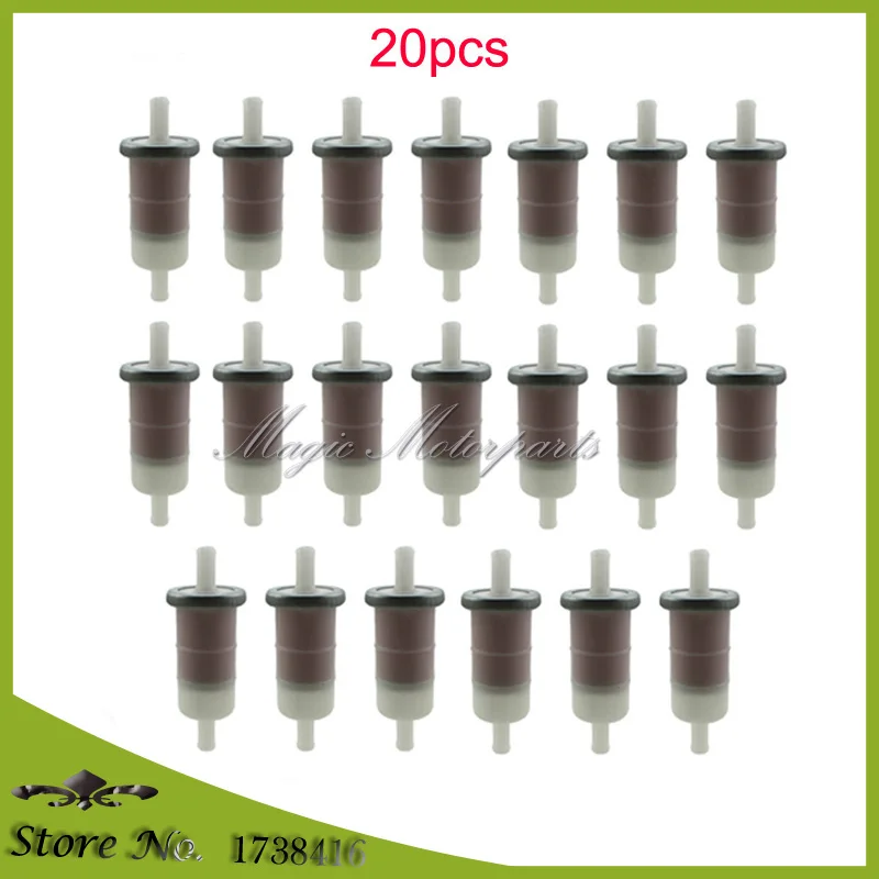 20pcs 3/8" 10mm Fuel Filter For Honda Cbr600 Cbr900rr Hawk 650 Cbr