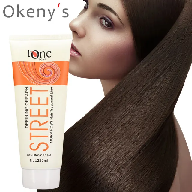 Permanent Hair Straightening Cream Brazilian Keratin Treatment