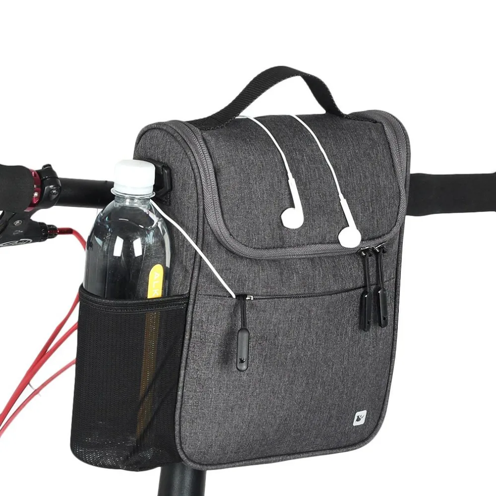 Clearance RHINOWALK Waterproof Bike Bag Large Capacity Handlebar Front Tube Bag Bicycle Pocket Shoulder Backpack Cycling Bike Accessories 2