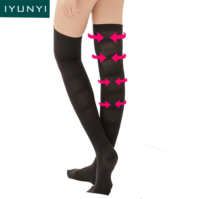 Buy Iyunyi Women Compression Slim Leg Burn Fat Shapers Socks Women Varicose