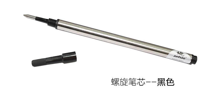 10 шт. хорошая Jinhao чернильная Ручка-роллер заправка спираль 0,7 ручка перо Заправка черный синий заправки