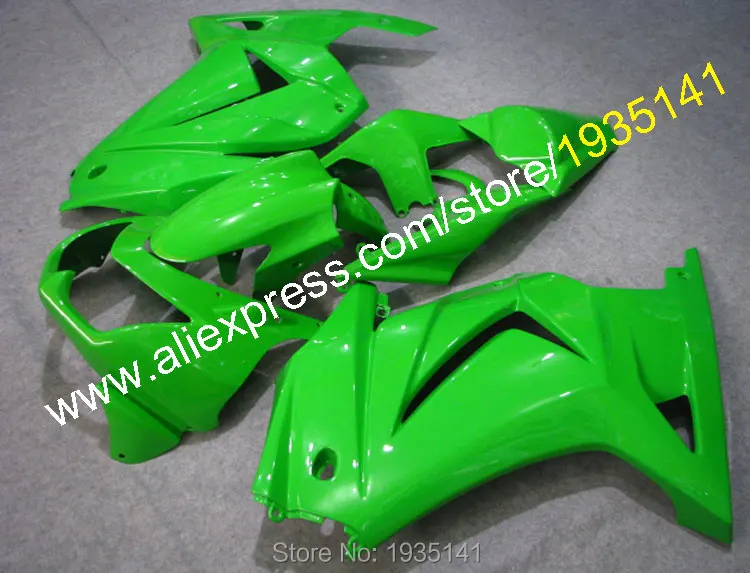 For Kawasaki Ninja 08 09 10 11 12 plastic fairing ZX 250R ZX-250 2008-2012 EX250 green body kit (Injection molding) For Kawasaki Ninja 08 09 10 11 12 plastic fairing ZX 250R ZX-250 2008-2012 EX250 green body kit (Injection molding)