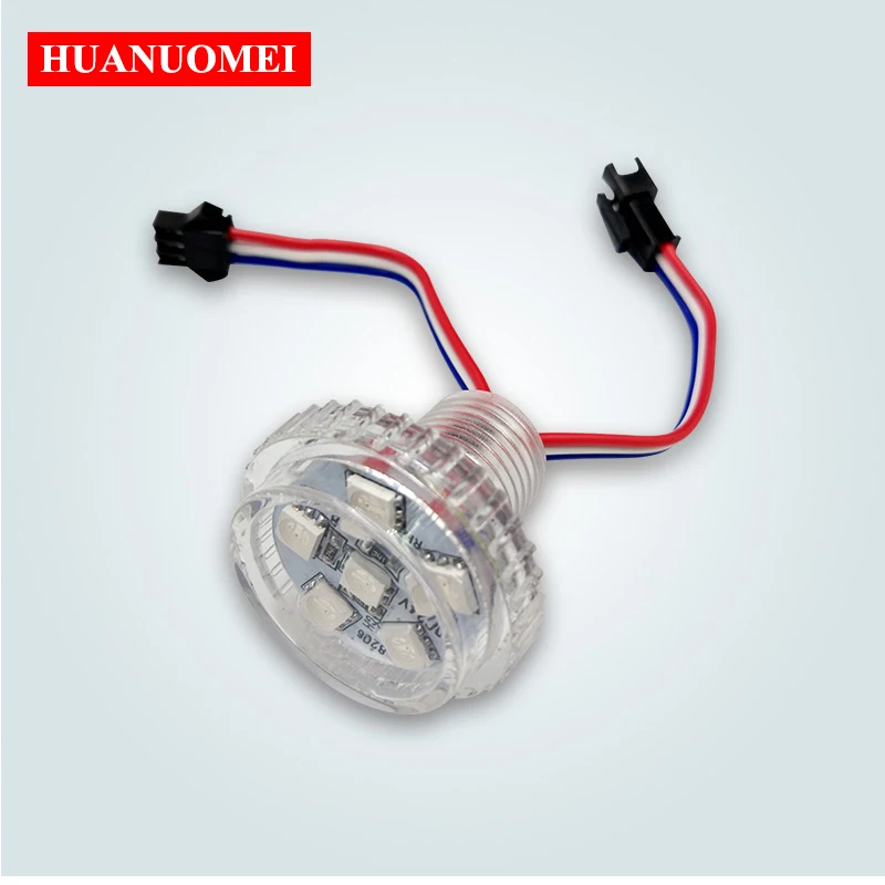 DC12V/DC24V 30 мм 6 светодиодов UCS1903 rgb pixel led mode light полноцветный шт. 5050 SMD RGB LED цифровой