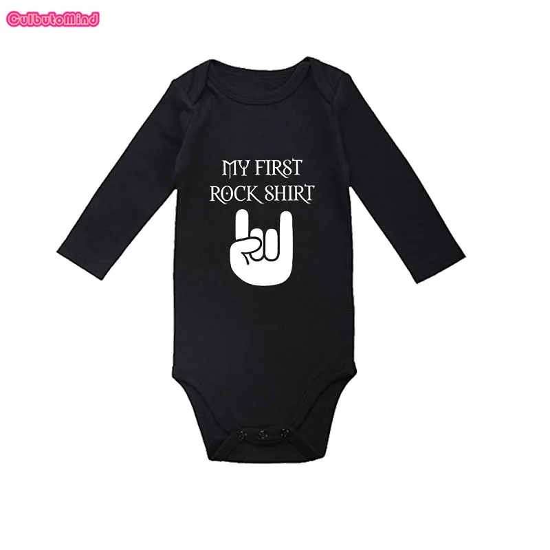 long sleeve my first rock shirt