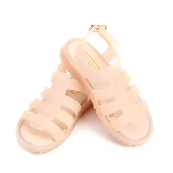 

Girls Sandals 2019 New Girls PVC Jelly Shoes Non-slip Waterproof Beach Shoes
