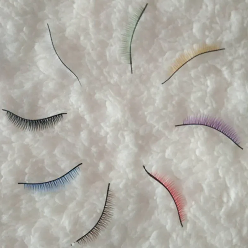 BJD eyelash 4D 8 цветов посылка упаковке 1/6 1/4 1/3 blyth azone|bjd eyelashes|bjd boxbjd blythe |