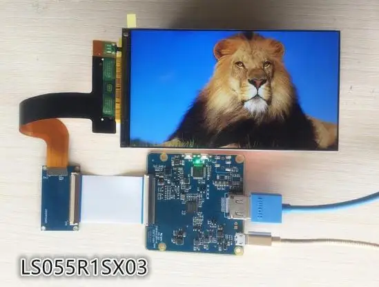 5,5 дюймов 2K ЖК-экран 2560x1440 LS055R1SX03 дисплей с HDMI к MIPI плата контроллера для WANHAO D7 3d принтер детали проектора