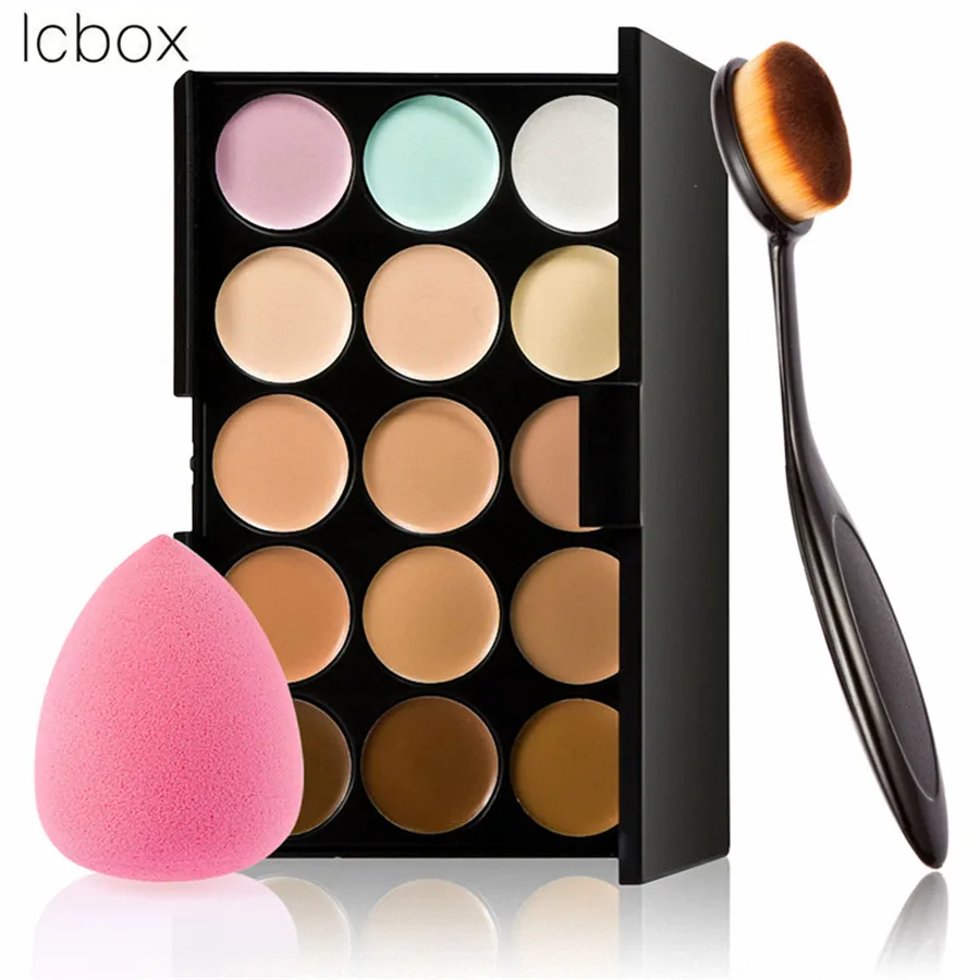 Limoni корректор для лица "skin perfect corrector" тон 03. палетка корректор-консилер 15 цветов. профессиональные корректоры. консилер для лица макияж. контуринг палетка с алиэкспресс.