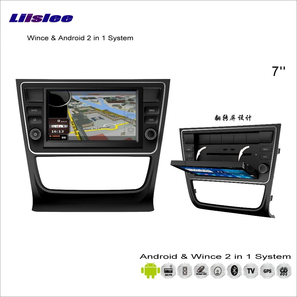 Liislee автомобильный Android мультимедиа для VolksWagen Gol 2013~ радио CD dvd-плеер gps Navi Навигация Аудио Видео Стерео система