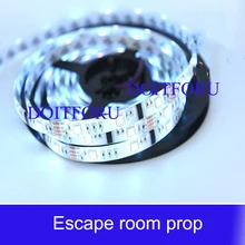 Крик Разблокируйте светильник Кричащие децибел scream тела Светлая повязка дБ реквизит побег из комнаты органов тайная комната побег реквизит