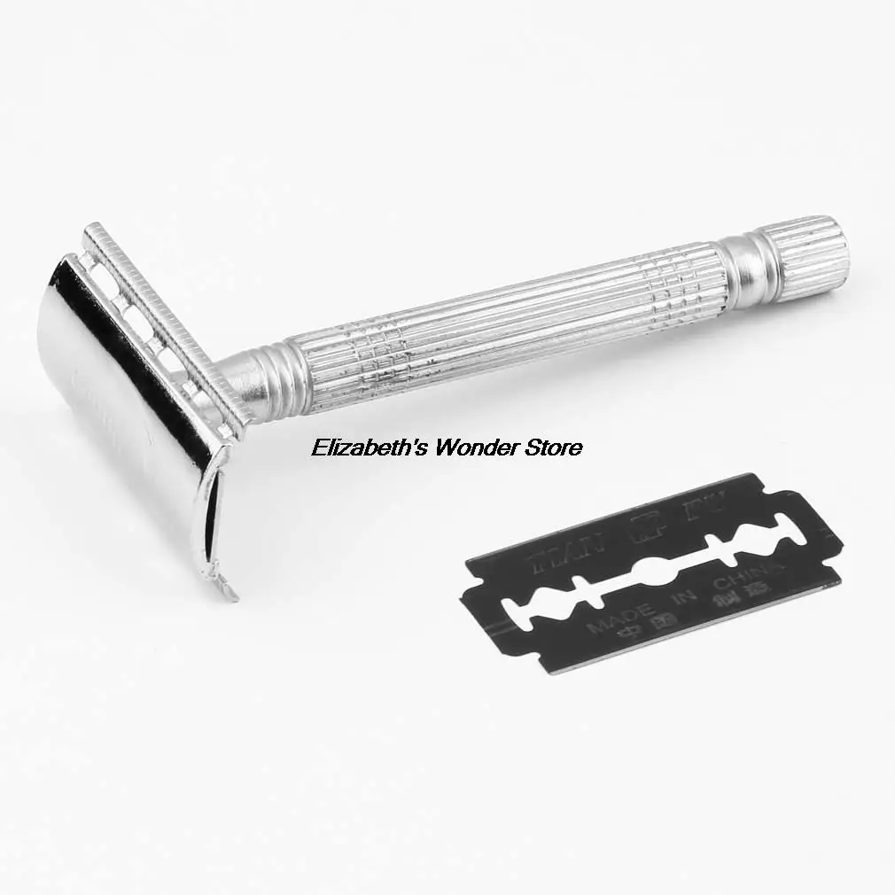 1Pc Mens JunJie old style sharpener veneer Hair double Edge blade razor