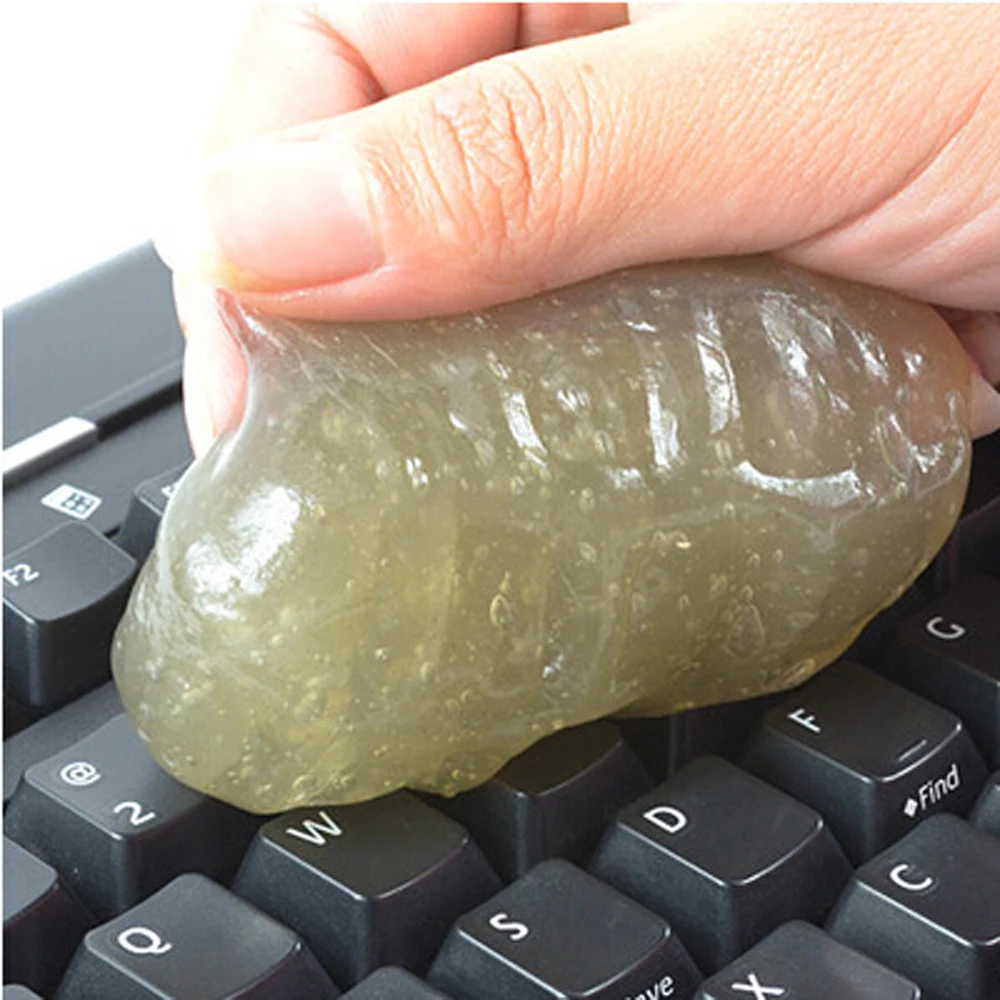 

Magic universal clean plastic keyboard clean mud auto universal cyber super clean glue microfiber dust mud jelly