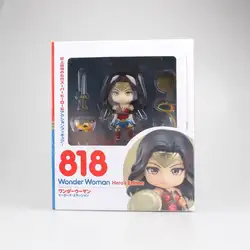 GSC Domic супер герой Wonder Woman фигурки героев 818 Nendoroid Лига Справедливости Q Edition модель игрушечные лошадки 10 см