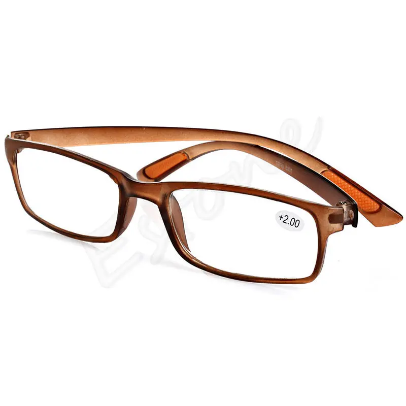 A40 New Unisex Resin Framed Reading Glasses +1.00 1.50 2.00 2.50 3.00 3.50 4.00 Diopter  Free Shipping